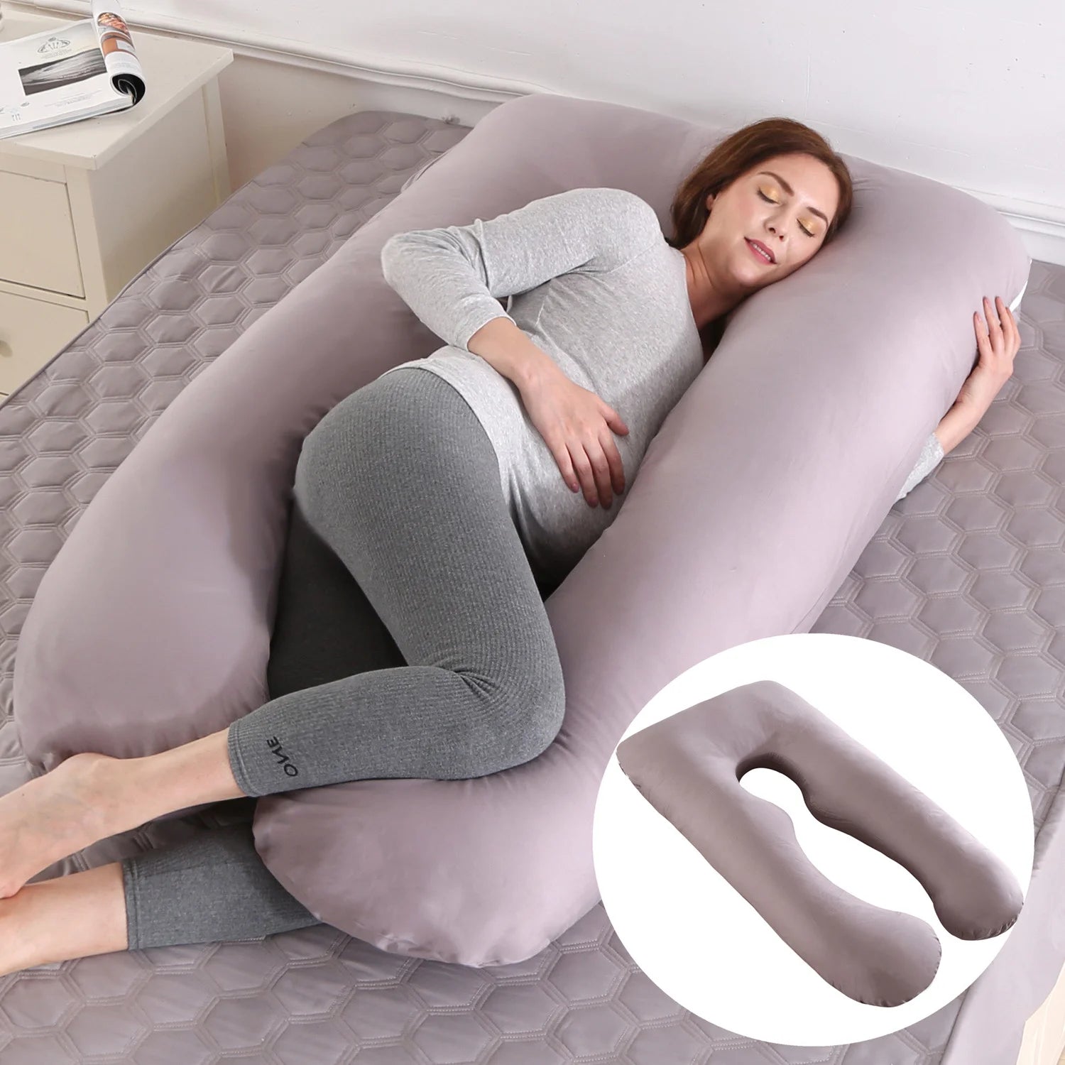 U-formet Pregnancy Pillow